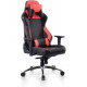 Battery Technology BTI Elite Gaming Chair - Foam, PU Leather, Steel, Plastic - Black, Red GC-008RED