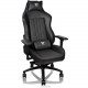 Thermaltake Tt eSPORTS X Comfort Gaming Chair - For Game - Carbon, Aluminum, Foam, Steel, Faux Leather, Polyvinyl Chloride (PVC), Metal - Black GC-XCS-BBLFDL-01