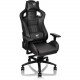 Thermaltake Tt eSPORTS X Fit Gaming Chair - For Game - Aluminum, Foam, Steel, Faux Leather, Polyvinyl Chloride (PVC), Carbon, Metal - Black GC-XFS-BBMFDL-01