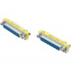 Startech.Com DB25 Slimline Gender Changer Female to Female - Cable Adapter - 1 x DB-25 Female - 1 x DB-25 Female GC25SF