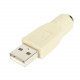 Startech.Com Replacement PS/2 Mouse to USB Adapter - F/M - 1 x Type A Male USB - 1 x Mini-DIN (PS/2) Female - RoHS Compliance GC46MF