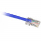Cp Technologies Clearlinks10FT Cat5E 350MHZ Blue No Boot Patch Cable - Category 5E for Network Device - 10ft - 1 x RJ-45 Male Network - 1 x RJ-45 Male Network - Blue - RoHS Compliance GC5E-4P-BL-10-O