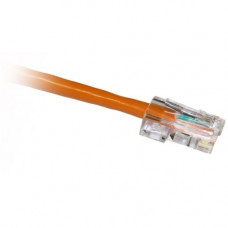 Cp Technologies Clearlinks14FT Cat5E 350MHZ Orange No Boot Patch Cable - Category 5E for Network Device - 14ft - 1 x RJ-45 Male Network - 1 x RJ-45 Male Network - Orange - RoHS Compliance GC5E-4P-OR-14-O