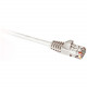 Cp Technologies Clearlinks75FT Cat5E 350MHZ White w/ Boot Patch Cable - Category 5E for Network Device - 75ft - 1 x RJ-45 Male Network - 1 x RJ-45 Male Network - White - RoHS Compliance GC5E-4P-WH-75