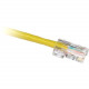 Cp Technologies Clearlinks3FT Cat5E 350MHZ Yellow No Boot Patch Cable - Category 5E for Network Device - 3ft - 1 x RJ-45 Male Network - 1 x RJ-45 Male Network - Yellow - RoHS Compliance GC5E-4P-YW-03-O