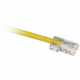 Cp Technologies Clearlinks7FT Cat5E 350MHZ Yellow No Boot Patch Cable - Category 5E for Network Device - 7ft - 1 x RJ-45 Male Network - 1 x RJ-45 Male Network - Yellow - RoHS Compliance GC5E-4P-YW-07-O