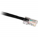 Cp Technologies ClearLinks 10FT Cat. 6 550MHZ Black No Boot Patch Cable - Category 6 for Network Device - 10ft - 1 x RJ-45 Male Network - 1 x RJ-45 Male Network - Black - RoHS Compliance GC6-BK-10-O