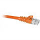 Cp Technologies Clearlinks10FT Cat5E 350MHZ Orange w/ Boot Patch Cable - Category 5E for Network Device - 10ft - 1 x RJ-45 Male Network - 1 x RJ-45 Male Network - Orange - RoHS Compliance GC5E-4P-OR-10
