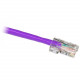 Cp Technologies ClearLinks 7FT Cat. 6 550MHZ Purple No Boot Patch Cable - Category 6 for Network Device - 7ft - 1 x RJ-45 Male Network - 1 x RJ-45 Male Network - Purple - RoHS Compliance GC6-PU-07-O