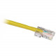 Cp Technologies ClearLinks 7FT Cat. 6 550MHZ Yellow No Boot Patch Cable - Category 6 for Network Device - 7ft - 1 x RJ-45 Male Network - 1 x RJ-45 Male Network - Yellow - RoHS Compliance GC6-YW-07-O