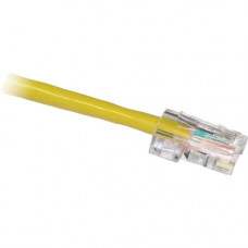 Cp Technologies ClearLinks 14FT Cat. 6 550MHZ Yellow No Boot Patch Cable - Category 6 for Network Device - 14ft - 1 x RJ-45 Male Network - 1 x RJ-45 Male Network - Yellow - RoHS Compliance GC6-YW-14-O