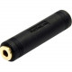 Startech.Com 3.5 mm to 3.5 mm Audio Coupler - Female to Female - PVC - RoHS Compliance GCAUD3535FF