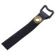 PANDUIT Tak-Ty Hook & Loop Grommet Cinch Tie - Black - 10 Pack - TAA Compliance GCTE2S-X0