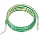 Panduit GJ6120UH Jumper Cord - Green, Yellow - TAA Compliance GJ6120UH