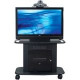 Avteq GMP - 200S - TT1 Display Stand - Up to 42" Screen Support - 350 lb Load Capacity - 1 x Shelf(ves) - Locking Door - 32" Height x 42" Width x 27" Depth - Glass, Steel - TAA Compliance GMP-200S-TT1