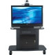 Avteq GMP - 350S - TT1 Display Stand - Up to 42" Screen Support - 375 lb Load Capacity - 1 x Shelf(ves) - Locking Door - 32" Height x 42" Width x 31" Depth - Glass, Steel - TAA Compliance GMP-350S-TT1