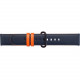 Samsung Smartwatch Band - Blue, Orange - Leather GP-XVR500BRDBW