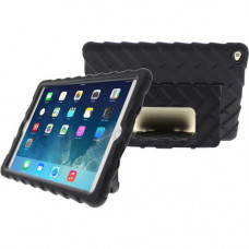 Gumdrop Hideaway Case for iPad (2017) - Black - For iPad (2017) - Rubber Pattern - Black - Splash Resistant, Drop Resistant, Shock Proof, Spill Resistant, Dust Resistant, Dirt Resistant, Scratch Resistant, Damage Resistant - Silicone, Plastic - 72" D