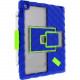 Gumdrop Hideaway iPad 9.7 Case (5th & 6th Gen) Version 2 - Royal Blue - Lime - For Apple iPad (5th Generation), iPad (6th Generation) Tablet - Royal Blue, Lime, Clear - Scratch Resistant, Shock Absorbing, Smudge Resistant, Spill Proof, Drop Resistant,