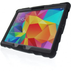 Gumdrop Hideaway Case for Samsung Galaxy Tab S 10.5 - For Tablet - Black - Shock Absorbing - Rubber, Silicone, Polycarbonate GS-SAMS105-BLK-BLK