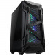 Asus TUF Gaming GT301 Gaming Computer Case - Black - Tempered Glass - 6 x Bay - 4 x 4.72" x Fan(s) Installed - 0 - ATX Motherboard Supported - 6 x Fan(s) Supported - 4 x Internal 2.5" Bay - 2 x Internal 2.5"/3.5" Bay(s) - 7x Slot(s) - 