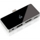 IOGEAR Travel Pro USB-C Mini Dock - for Notebook/Tablet/Smartphone - 60 W - USB Type C - 2 x USB Ports - 1 x USB 2.0 - Network (RJ-45) - HDMI - Thunderbolt - Wired GUD3C460