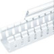 Panduit Type H Hinged Cover Wide Slot Wiring Duct - Wiring Duct - White - 6 Pack - Polyvinyl Chloride (PVC) - TAA Compliance H2X3WH6