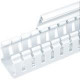 Panduit Type H Hinged Cover Wide Slot Wiring Duct - Cover - White - 6 Pack - Polyvinyl Chloride (PVC) - TAA Compliance H3X3WH6