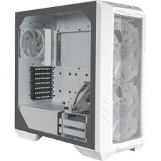 Cooler Master HAF 500 Computer Case - Mid-tower - White - Steel, Mesh, Plastic, Tempered Glass - 4 x Bay - 4 x 7.87" , 4.72" x Fan(s) Installed - 0 - ATX, Micro ATX, ITX, SSI CEB, EATX Motherboard Supported - 8 x Fan(s) Supported - 0 x External 