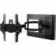 Peerless -AV HA746-STB Wall Mount for TV, Set-top Box - 55" Screen Support - 80 lb Load Capacity - Black - TAA Compliance HA746-STB