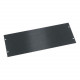 Middle Atlantic Products Blanking Panel - Aluminum - Black - 4U Rack Height HBL4