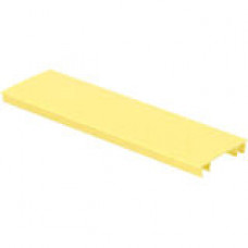 Panduit FiberRunner HC2YL6 2x2 Snap-On Hinged Cover - Cover - Yellow - 1 Pack - TAA Compliance HC2YL6
