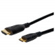 Comprehensive High Speed HDMI A To Mini HDMI C Cable 18 INCH - HDMI for Audio/Video Device - 1.50 ft HD-AC18INST