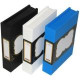 Bytecc 3.5" Hard Disk Case - Plastic - Black, Blue, White - 1 Hard Drive HD-BOX35BKW