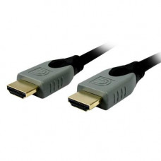 Comprehensive High Speed HD-HD-6EST HDMI with Ethernet Audio/Video Cable - HDMI - 6 ft - 1 x HDMI Male Digital Audio/Video - 1 x HDMI Male Digital Audio/Video - Shielding - Black - RoHS Compliance HD-HD-6EST