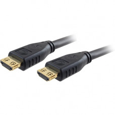 Comprehensive Pro AV/IT High Speed HDMI Cable with ProGrip, SureLength, CL3- Jet Black 3ft - HDMI for Network Device - 3 ft - 1 x HDMI Male Digital Audio/Video - 1 x HDMI Male Digital Audio/Video - Gold Plated Connector - Shielding - RoHS Compliance HD-HD