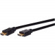 Comprehensive Standard HD-HD-25EST HDMI with Ethernet Audio/Video Cable - 25 ft HDMI A/V Cable - First End: 1 x HDMI Male Digital Audio/Video - Second End: 1 x HDMI Male Digital Audio/Video - Shielding - Black HD-HD-25EST