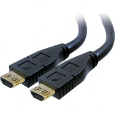 Comprehensive Pro AV/IT HDMI Audio/Video Cable - HDMI for Audio/Video Device - 25 ft - 1 x HDMI Male Digital Audio/Video - 1 x HDMI Male Digital Audio/Video - Gold Plated Connector - Shielding - Black - RoHS Compliance HD-HD-25PROP