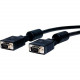 Comprehensive Standard HD15P-P-10ST Video Cable - 25 ft - 1 x HD-15 Male VGA - 1 x HD-15 Male VGA - Shielding - Black - RoHS Compliance HD15P-P-25ST
