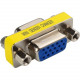 Axiom VGA Video Adapter - 1 x HD-15 Female VGA - 1 x HD-15 Female VGA - Blue, Silver HD15VGAFFC-AX