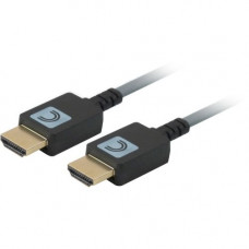 Comprehensive Pro AV/IT 18Gb 4K Active Optical Plenum HDMI Cable 75ft - Fiber Optic for Audio/Video Device, Digital Signage Display, PC, Notebook - 2.25 GB/s - 75 ft - 1 x HDMI Male Digital Audio/Video - 1 x HDMI Male Digital Audio/Video - Gray HD18G-75PR