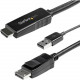 Startech.Com 3 m (9.8 ft.) HDMI to DisplayPort Cable - 4K 30Hz - USB-powered - Active HDMI to DisplayPort Cable (HD2DPMM10) - This 4K HDMI to DisplayPort cable with USB power lets you connect an HDMI video source such as your laptop desktop Blu-ray&tr