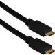 Qvs 3-Meter High Speed Mini HDMI to Mini HDMI 4K HD Camera Cable - 9.84 ft Mini-HDMI A/V Cable for Camcorder, Audio/Video Device, HDTV, Camera - First End: 1 x HDMI (Mini Type C) Male Digital Audio/Video - Second End: 1 x HDMI (Mini Type C) Male Digital A