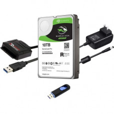 Micronet Technology Fantom Drives FD 10TB 7200RPM Hard Drive Upgrade Kit with Seagate Barracuda Pro ST10000DM0004 HDD10000PC-KIT