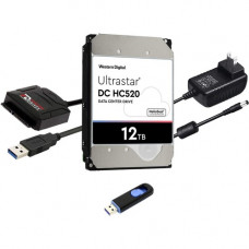 Micronet Technology Fantom Drives FD 12TB 7200RPM Hard Drive Upgrade Kit with WD Ultrastar DC HC520 0F29590 HDD12000PC-KIT