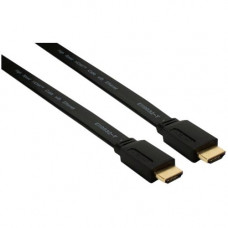 Qvs HDMI Cable with Ethernet - 26.25 ft HDMI A/V Cable for Audio/Video Device, Tablet PC, TV - First End: 1 x HDMI Male Digital Audio/Video - Second End: 1 x HDMI Male Digital Audio/Video - Shielding - Gold Plated Contact - Black HDF-8M