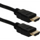 Qvs 10-Meter Standard HDMI with Ethernet & 3D Blu-ray 1080p Cable - 32.80 ft HDMI A/V Cable for Blu-ray Player, HDTV, TV, Set-top Box, DVD, Switch, Splitter - First End: 1 x HDMI Male Digital Audio/Video - Second End: 1 x HDMI Male Digital Audio/Video