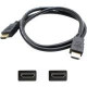 AddOn 1ft HDMI Male to Male Black Cable - 100% compatible and guaranteed to work HDMI2HDMI1F