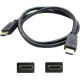 AddOn 5-Pack of 25ft HDMI Male to Male Black Cables - 100% compatible and guaranteed to work HDMI2HDMI25F-5PK