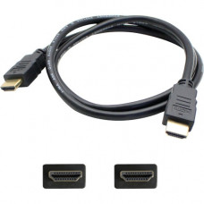 Addon Tech 5PK 10ft HDMI 1.4 Male to HDMI 1.4 Male Black Cables Which Supports Ethernet Channel For Resolution Up to 4096x2160 (DCI 4K) - 100% compatible and guaranteed to work - TAA Compliance HDMIHSMM10-5PK